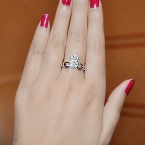 Silver Claddagh Ring - Size 7 - Irish Jewelry